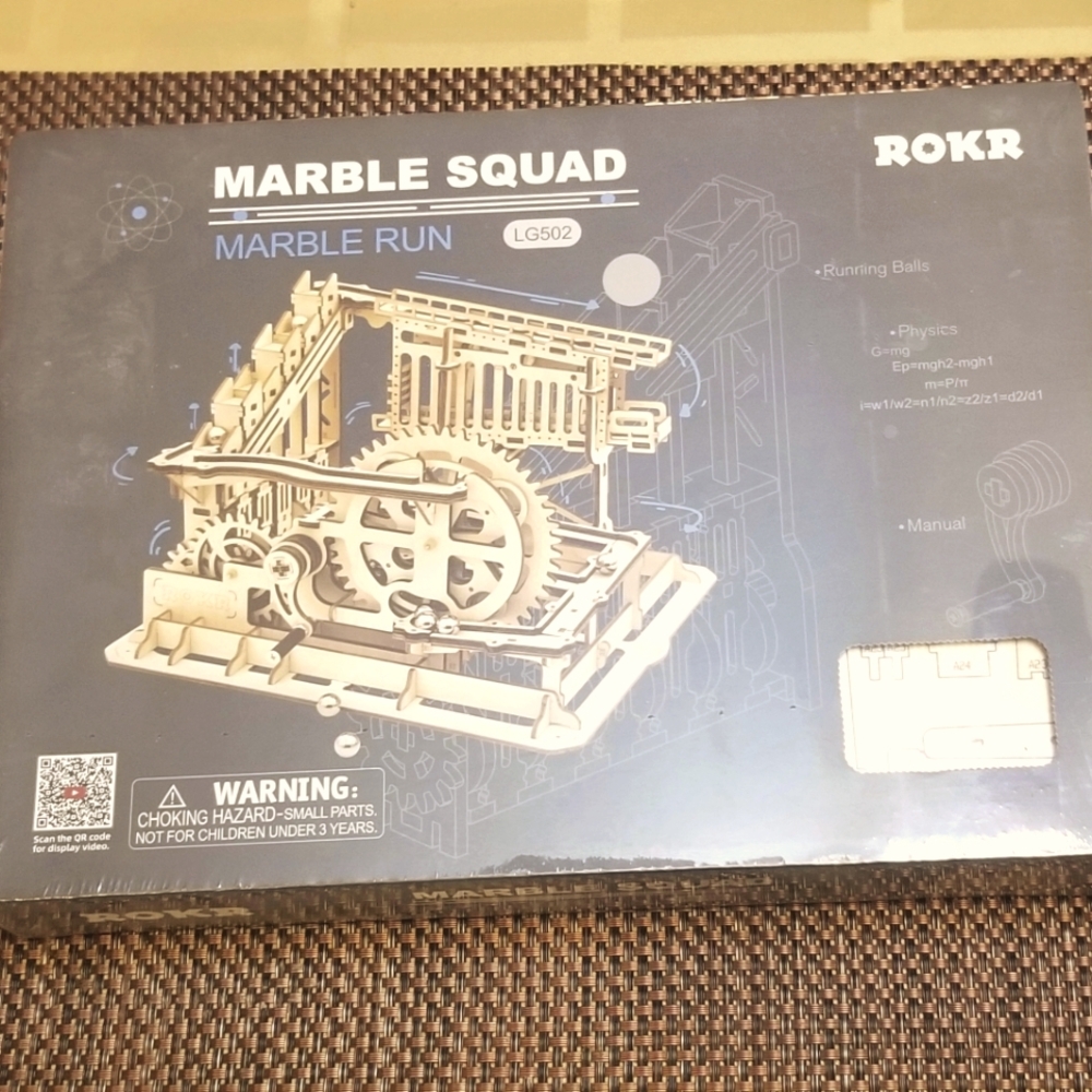 NIB Robotime ROKR Marble Squad - Marble Run Assembly Puzzle